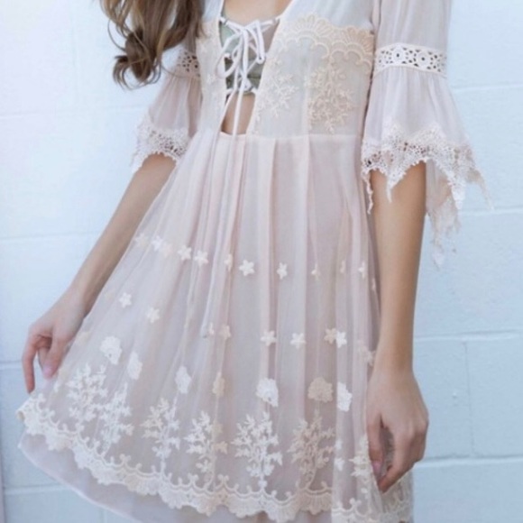 POL Victorian Bustier Corset Mini Cocktail Dress - Picture 3 of 5